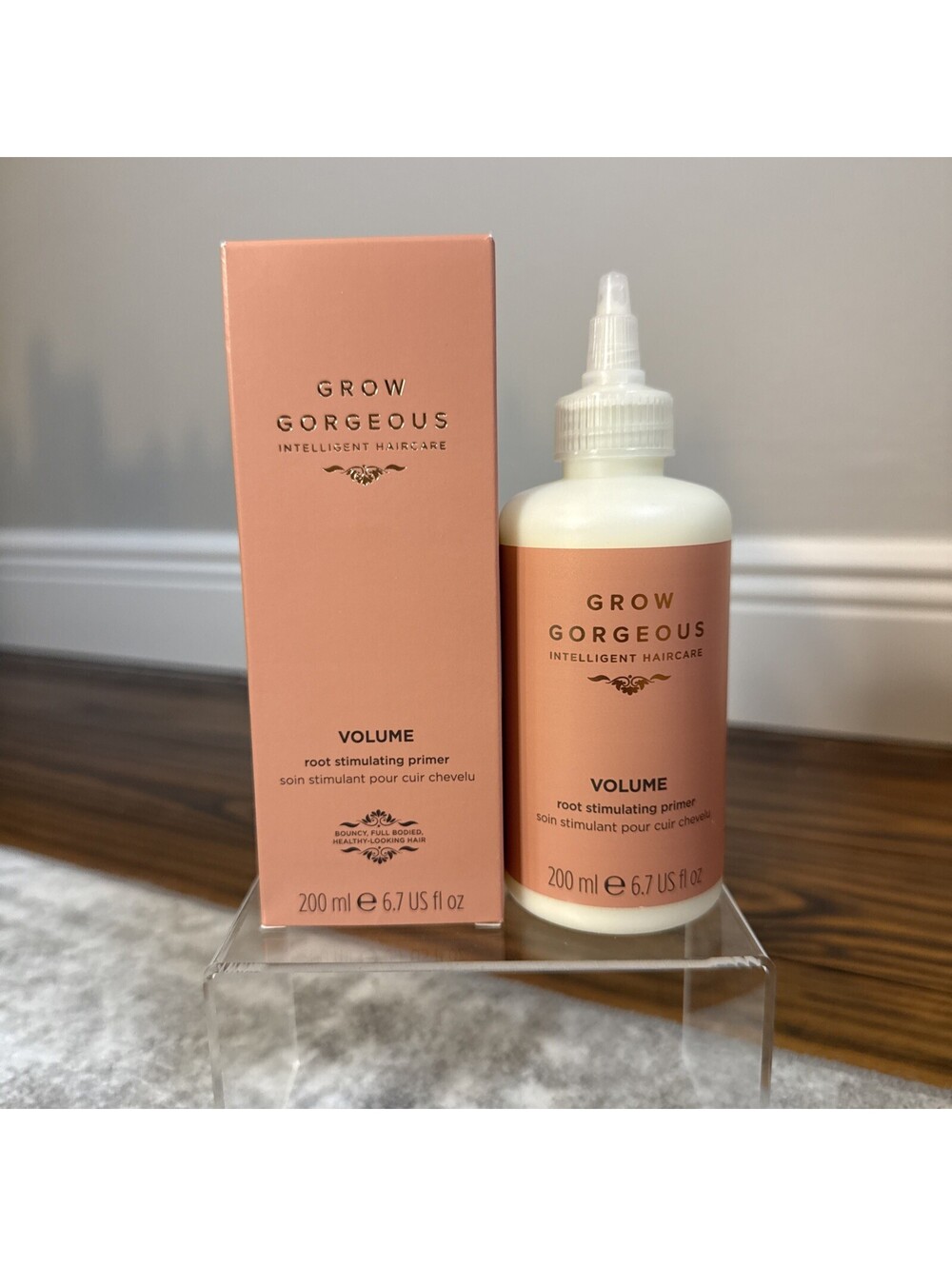 Grow Gorgeous Volume Root Stimulating Primer 6.7 fl. oz NEW